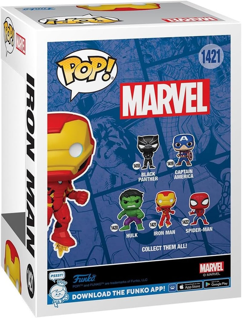 Funko Pop! Marvel: Marvel NC - Iron Man - Marvel Comics - Collectable Vinyl Figure - Gift Idea - Official Merchandise - Toys for Kids & Adults - Comic Books Fans - Model Figure for Collectors - Image 2